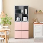 C1247 선반 행거 3단 서랍형 800 4colors