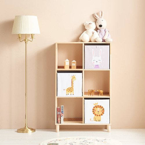 8ff98eea1a65a6f1bd256937dad563d4.jpg H6336 3단 6칸 삼나무 책장 1color - 이미지 1