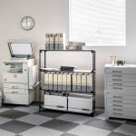 H61083 고무나무 독서실 책상 수납선반 세트 A형 - 이미지 3