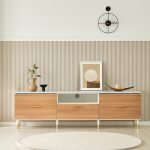 C7404 2단 서랍 거실장 800x365 5colors - 이미지 2