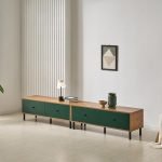 C1045 2단 행거 옷장+거울 2colors