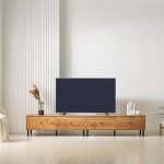 C1045 2단 행거 옷장+거울 2colors - 이미지 2