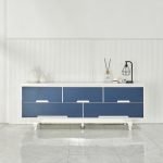 HZY547 4도어 거울이불장 3서랍 옷장 세트 1600