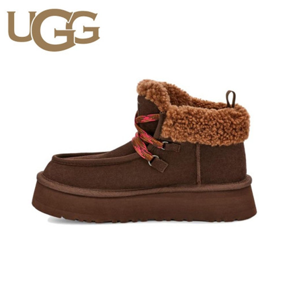 어그 부츠 공용 펀카라 캐빈 커프 플랫폼 양털 통굽부츠 UGG1143954-BCDR
